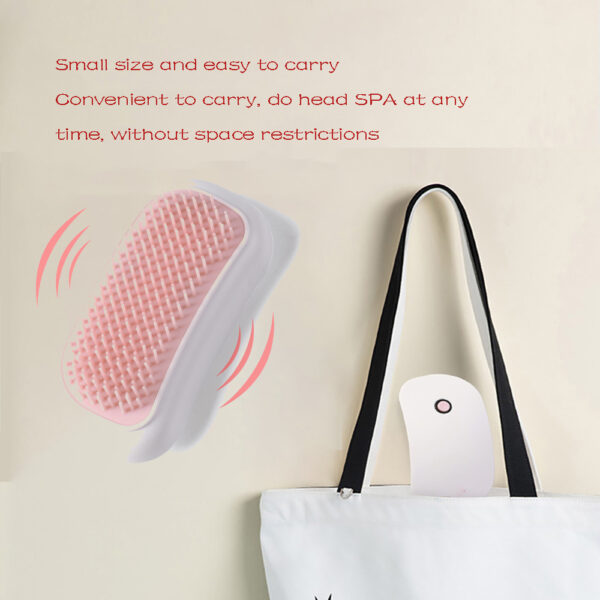 Electric Scalp Massager Scalp Massage Machine Head Massager Scraper Head Scratcher Mini Hair Massage Scalp Scrub Brush - Image 7