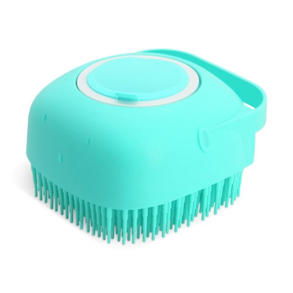 Pet Dog Shampoo Massager Brush Cat Massage Comb Grooming Scrubber Shower Brush For Bathing Short Hair Soft Silicone Brushes - Image 10