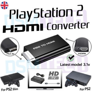 PS2 PlayStation2 To HDMI Converter,Including Audio