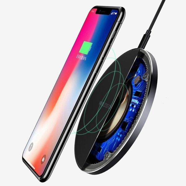 30W Super Fast Wireless Charger Stand Charging For All Phones - Image 5