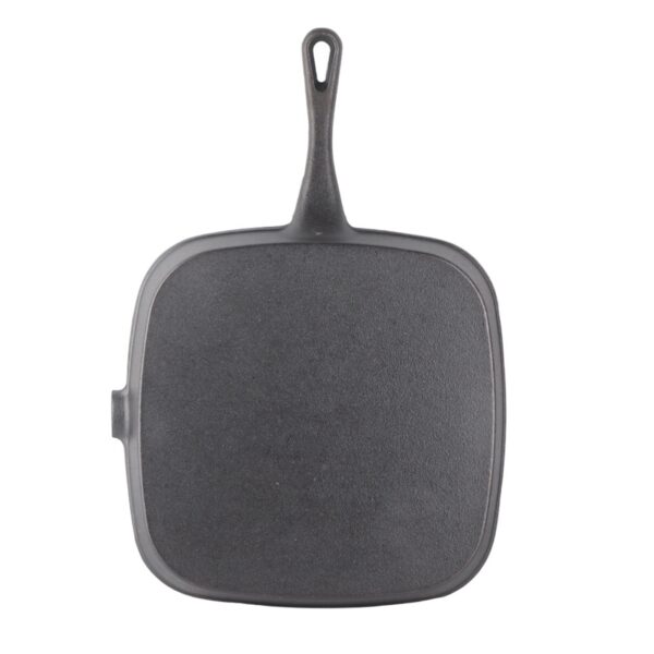 Cast Iron Steak Frying Pan Food Meals Gas Induction Cooker Cooking Pot Kitchen Cookware - Image 3