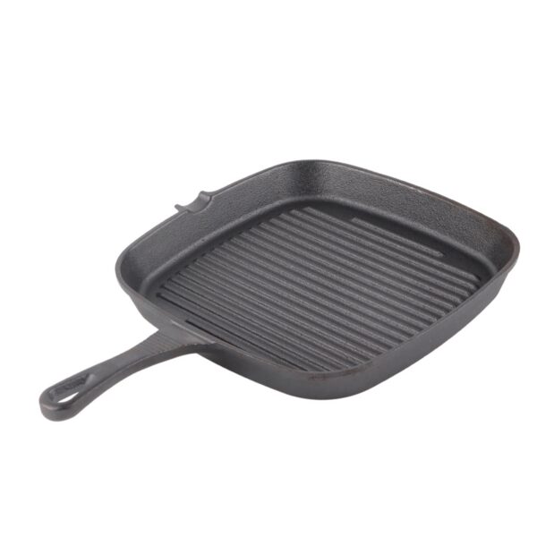 Cast Iron Steak Frying Pan Food Meals Gas Induction Cooker Cooking Pot Kitchen Cookware - Image 10
