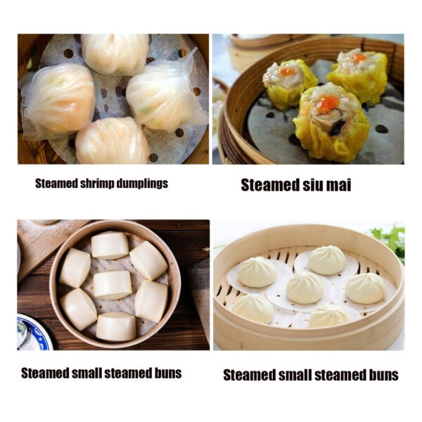 300x Air Fryer Liners Disposable Paper Liners Non Stick Parchment For Dual - Image 10