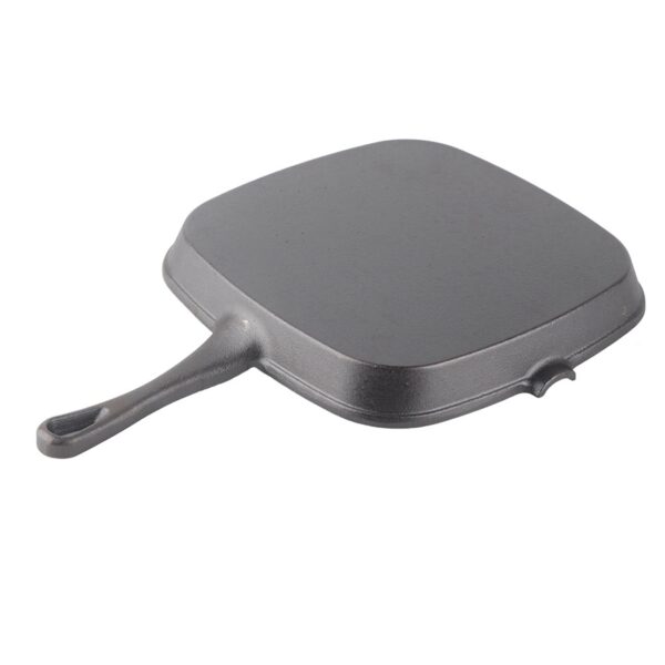 Cast Iron Steak Frying Pan Food Meals Gas Induction Cooker Cooking Pot Kitchen Cookware - Image 5